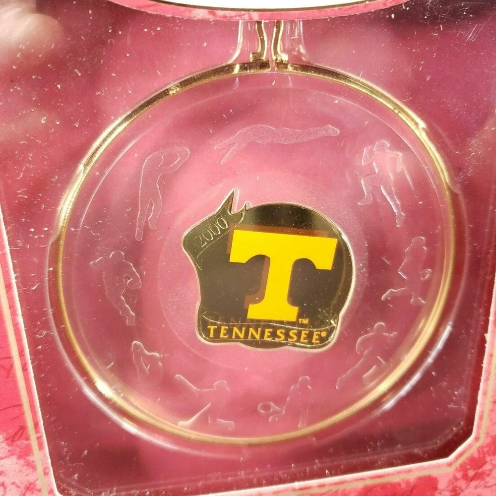 Hallmark Tennessee Volunteers Vols Football Ornament College Collection 2000 Vtg